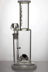 807dff8c-1064-40b0-bb6b-6f35be0b5e5c 14" Ghost Glass Mini Showerhead Diffused Water Bong