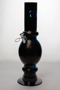 83feaa8e-38e8-41d8-91c1-5d820a8db70d 12" Skull Pattern Acrylic Bong