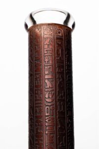 896e9bbd-4131-45f2-bd94-c3899d1a3a5b 14" Genie Egyptian Hieroglyphs Classic Beaker Bong