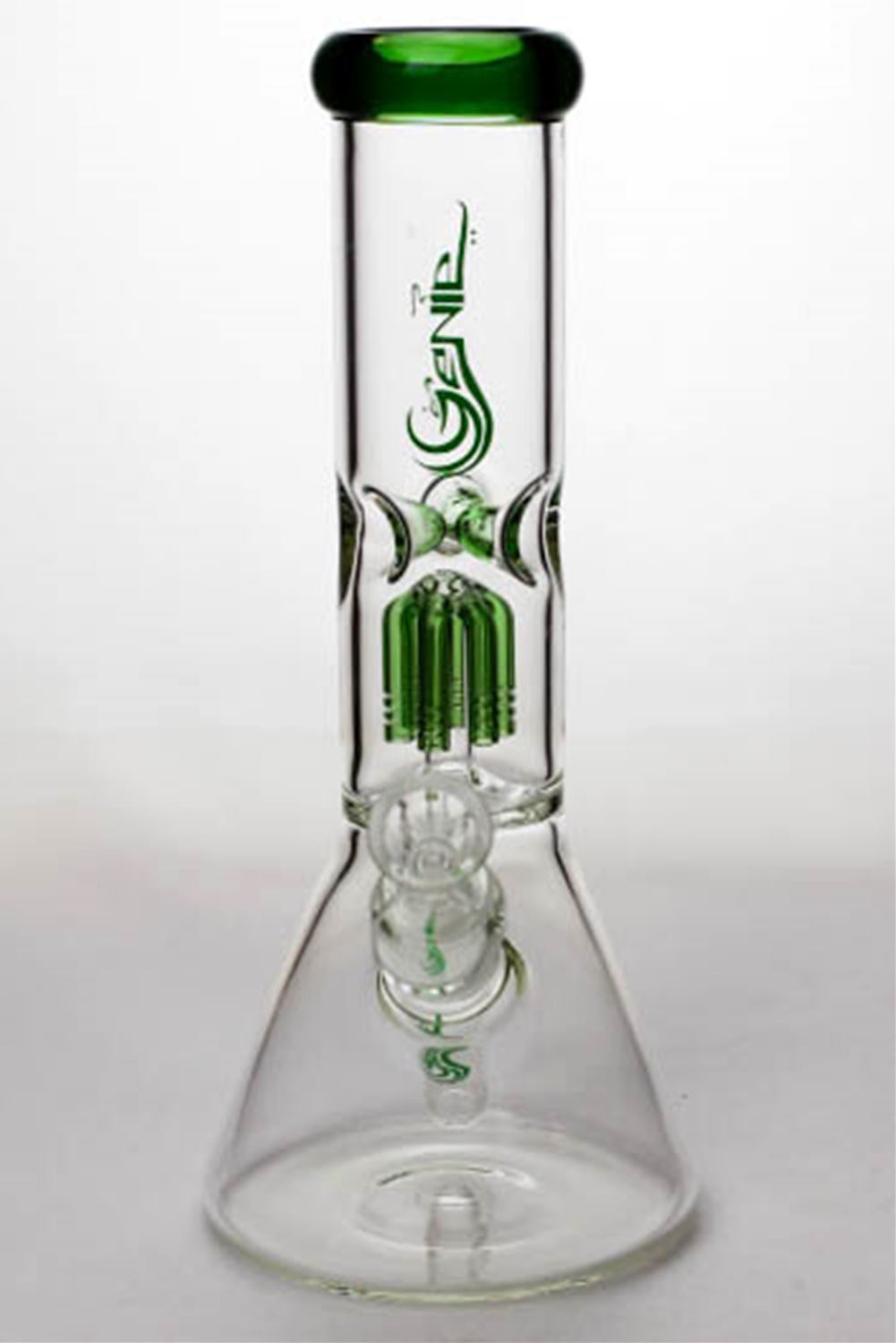89b749fc-7495-4efd-ab6d-ac91bcbd2900 11" Genie Glass 6-Arm Beaker Water Bong