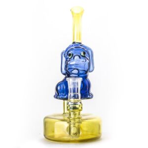 8DoggieThemeGlassBongHeadyGirlyBongsForSaleFreeShipping_3 8" Doggie Theme Glass Bong