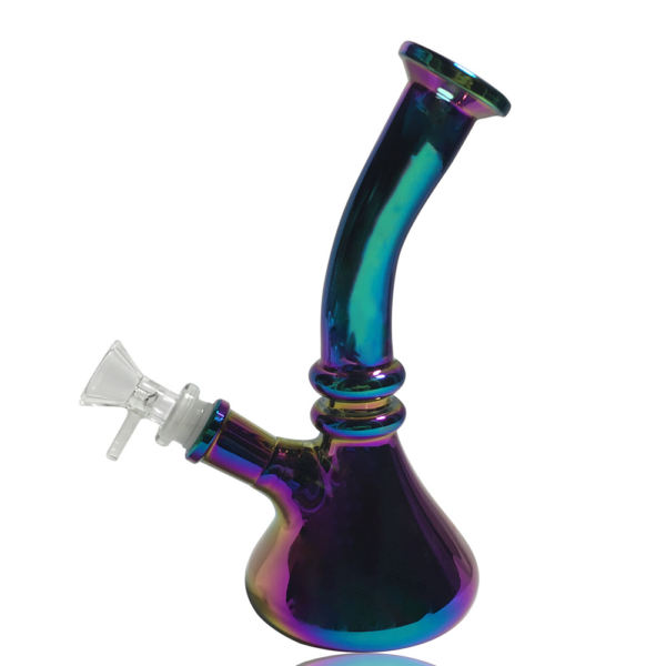 8" Electroplated Glass Dab Rig
