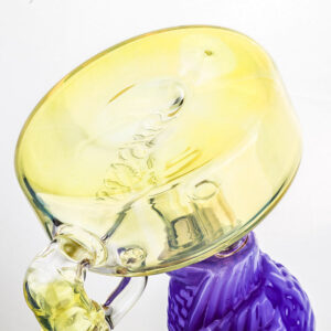 8" Owl Theme Glass Bong