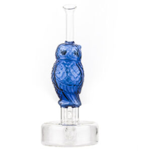 8" Owl Theme Glass Bong