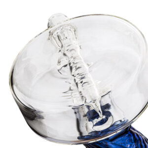 8" Owl Theme Glass Bong