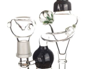8" Heady Flower Pendant Recycler Dab Rig