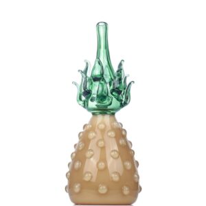 Enail Dab Kit W/ Heady Glass Pineapple Theme Bong Bundle