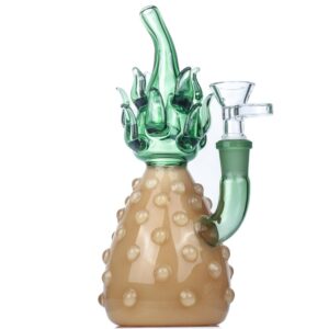 Enail Dab Kit W/ Heady Glass Pineapple Theme Bong Bundle