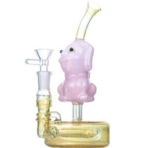 8" Doggie Theme Glass Bong