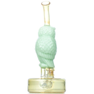 8" Owl Theme Glass Bong