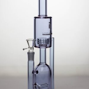 13" infyniti glass inline and shower head diffuser recycled bong