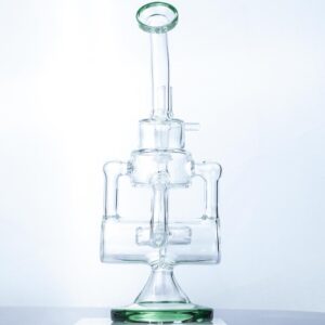 9" Heady Recycler Wax Rig