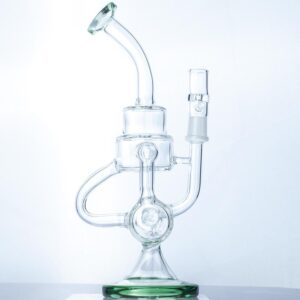 9" Heady Recycler Wax Rig