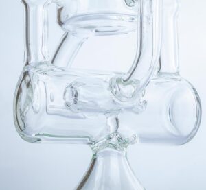 9" Heady Recycler Wax Rig
