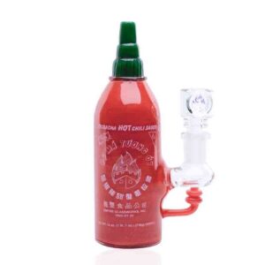 Empire Glassworks - Mini Rig - Sriracha Bottle