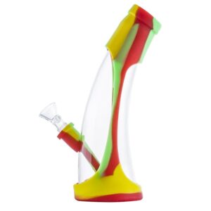 9" Horn Silicone Glass Bong