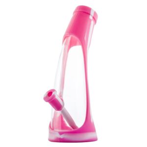 9" Horn Silicone Glass Bong