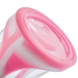 9" Horn Silicone Glass Bong