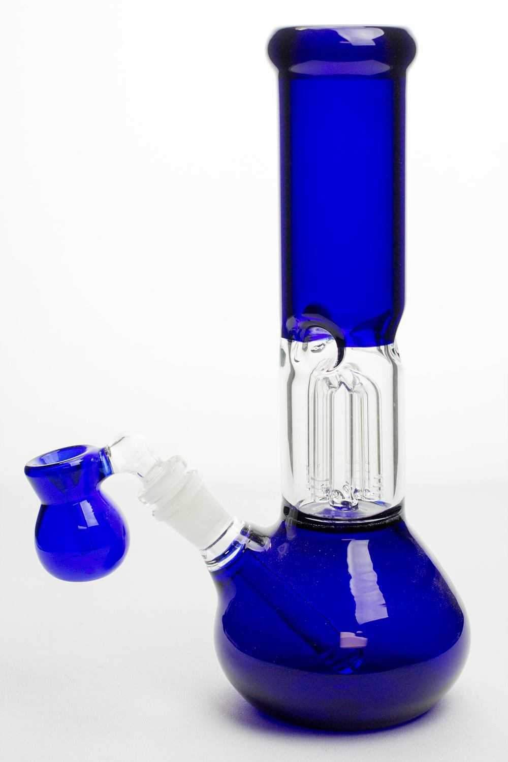 9acf05d9-a234-4cd8-949b-161c759a89a5 11" Blue Beaker Bong With Ash Catcher