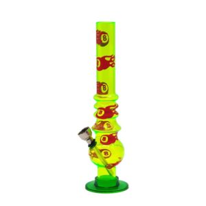8" Acrylic Bong Heady Pattern