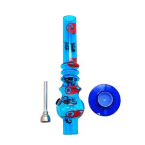 8" Acrylic Bong Heady Pattern