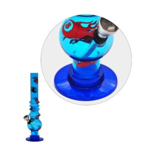 8" Acrylic Bong Heady Pattern