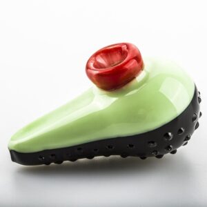 Avocado Theme Glass Pipe