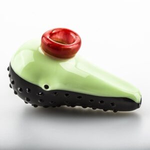 Avocado Theme Glass Pipe