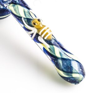 Bee Pattern Glass Hammer Bubbler