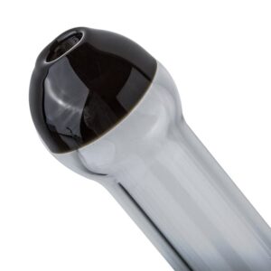 Black Glycerin Freezable Coil Glass Hand Pipe