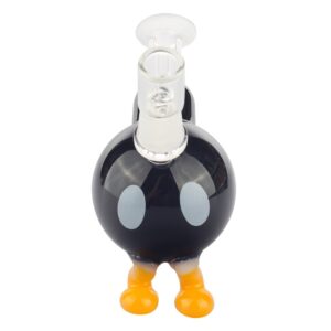 Bob-Omb_Super-Mario_-Themed-Dab-Rig-Front 4" Bob Omb(Super Mario) Themed Dab Rig
