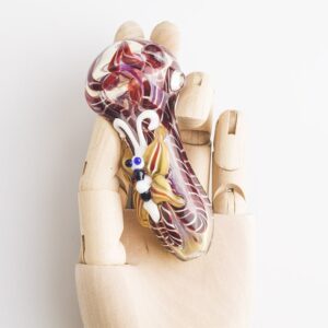 Butterfly Glass Spoon Pipe
