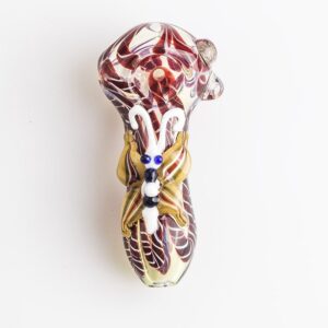 Butterfly Glass Spoon Pipe