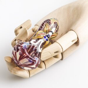 Butterfly Glass Spoon Pipe