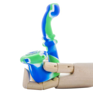 Camouflage Silicone Sherlock Pipe (Random Color)