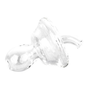 Clear Glass Carb Cap