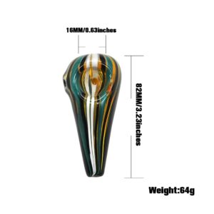 Cone Shape Glass Weed Pipe