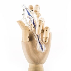 Dolphin Glass Hand Pipe