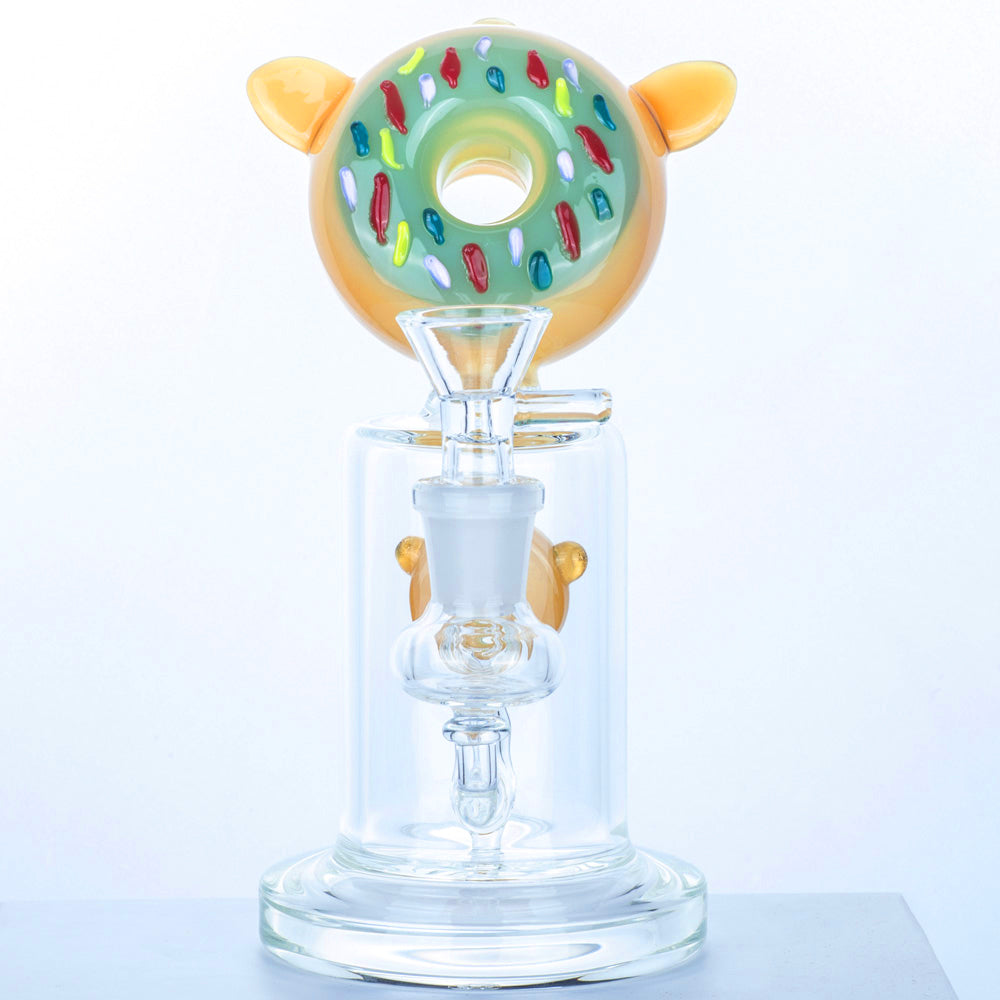 Donut_Glass_Bong_Dab_Rig_-_Bongs_For_Sale_-_Puffing_Bird1_ef231911-9561-475d-8502-ea67cdbfdb28 6.5" Donut Theme Dab Rig