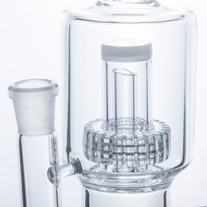 Double Matrix Perc Bong w/ Lookah Q7 Electric Dab Nail Set