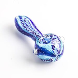 Double Matrix Perc Glass Bong w/ Two Tone Glass Pipe Set