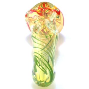 Double Fun Double Bowls Glass Spoon Pipe