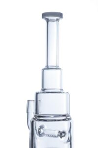 Downstem Inline Pyramid Bong w/ Lookah Q7 Electric Dab Nail