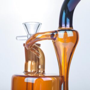 6" Dual Chamber Recycler Dab Rig