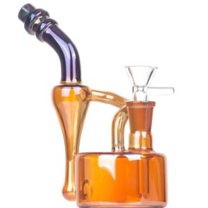 6" Dual Chamber Recycler Dab Rig