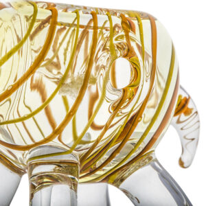 Elephant Glass Sherlock Pipe