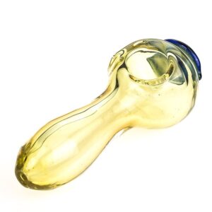 Eye Pattern Glass Spoon Pipe