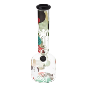 Famous Brandz "Aquarius" 12" Glass Water Bong