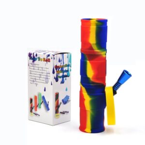 7.8“ Foldable Silicone Camouflage Bong