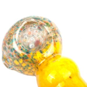 Fritted Pattern Mini Glass Pipe